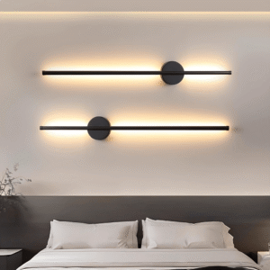 ADHESIVE WALL SCONCE - BLACK